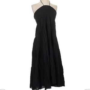 Black Women's Midi Skirt -